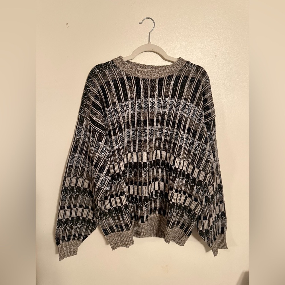 Protegé Collection Vintage 90s Textured Knit Sweater XL – Made in USA - Picture 2 of 6